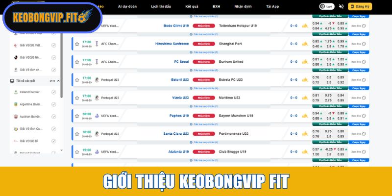 Giới thiệu Keobongvip Fit