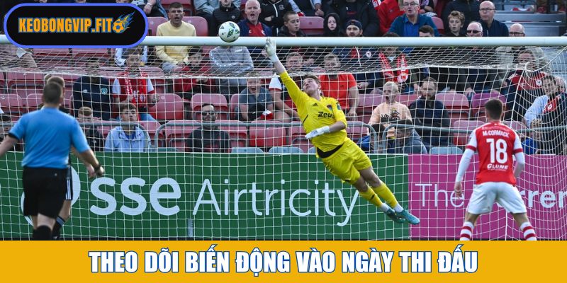 Theo dõi biến động vào ngày thi đấu
