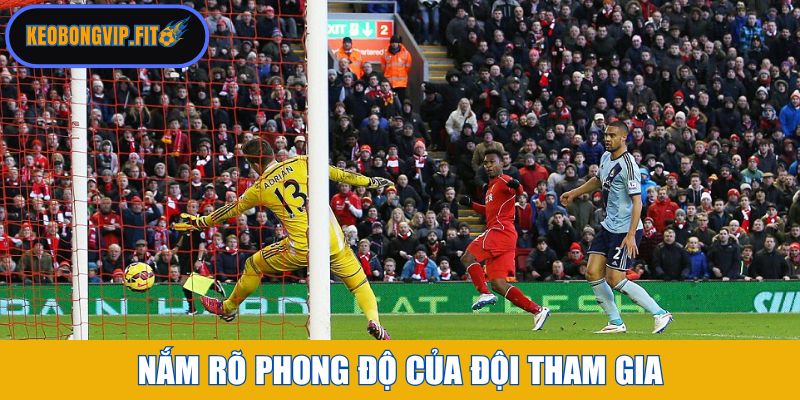 Nắm rõ phong độ và lối chơi của đội tham gia
